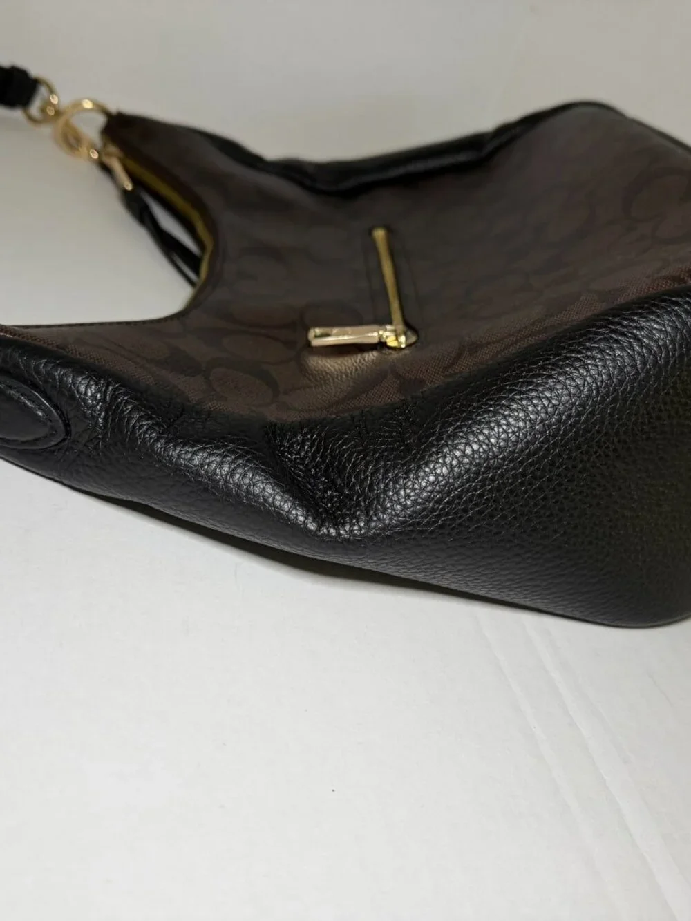 Coach Jules Hobo in Signature Canvas